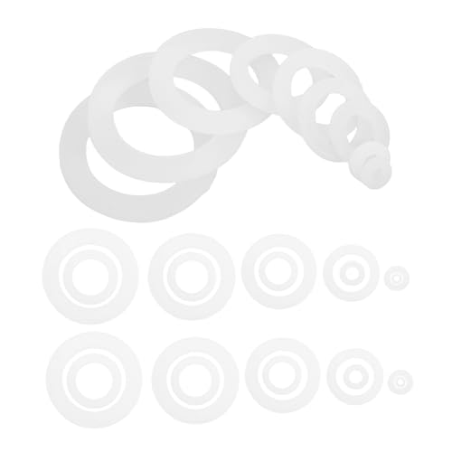 OSOLADY 100 Stück Silikondichtdichtung Hardware-dichtung Silikondichtung Siegelring Wasserstopp-schraubendichtung Dichtungsring Für Kaffeemaschine Dichtungsring Aus Gummi Weiß Kieselgel OSOLADY 100 Stück Silikondichtdichtung Hardware-dichtung Silikondichtung Siegelring Wasserstopp-schraubendichtung Dichtungsring Für Kaffeemaschine Dichtungsring Aus Gummi Weiß Kieselgel von OSOLADY