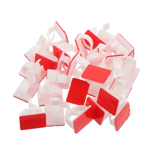 OSOLADY 100 Stück Teiliges Kabelclip Weiß Selbstklebend Verstellbare Kabelhalter aus Acryl für Kabelmanagement und Zugentlastung Wiederverwendbar und Einfach zu Befestigen Verschiedenen OSOLADY 100 Stück Teiliges Kabelclip Weiß Selbstklebend Verstellbare Kabelhalter aus Acryl für Kabelmanagement und Zugentlastung Wiederverwendbar und Einfach zu Befestigen Verschiedenen von OSOLADY