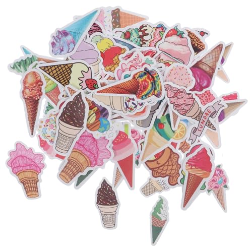 OSOLADY 100Stücke Gourmet Aufkleber Selbstklebende Eiscreme Aufkleber für Laptop Sammelalben Langlebige Dekoration für Kreative Bastelprojekte OSOLADY 100Stücke Gourmet Aufkleber Selbstklebende Eiscreme Aufkleber für Laptop Sammelalben Langlebige Dekoration für Kreative Bastelprojekte von OSOLADY