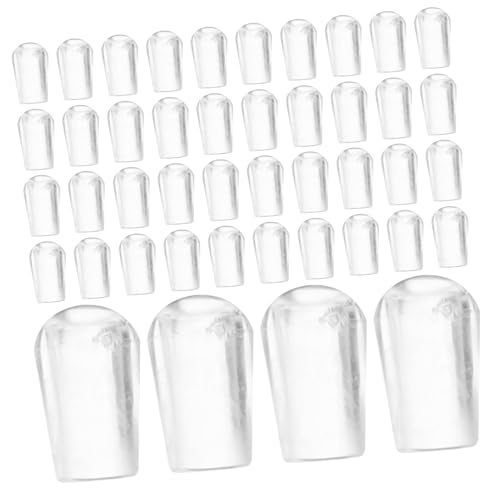 OSOLADY 100stücke Kleiderbügel-endkappen Gewindeschutz Haken-endkappen Zinkenabdeckungen Für Aufhängen Und Montage Innen Und Außenbereich Geeignet Schutz Für Drahtenden Und Haken von OSOLADY