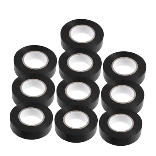 OSOLADY 10Rollen Isolierband Elektrisches Klebeband für Hochtemperaturanwendungen Langlebig Stabil für Diverse Verkabelungsprojekte Reparaturen OSOLADY 10Rollen Isolierband Elektrisches Klebeband für Hochtemperaturanwendungen Langlebig Stabil für Diverse Verkabelungsprojekte Reparaturen von OSOLADY