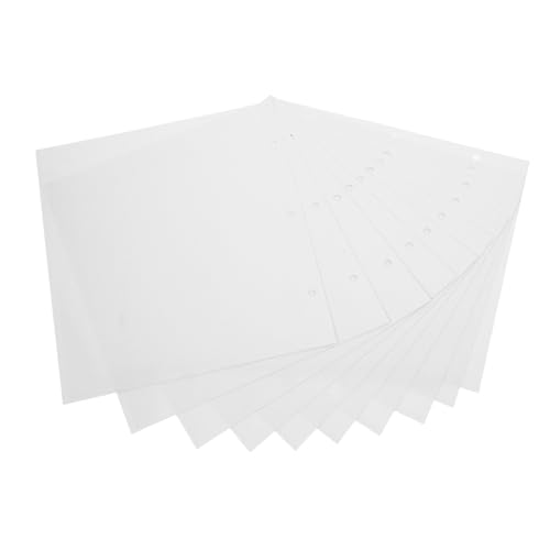 OSOLADY 10Stücke Selbstklebende Seiten für Fotoalben Nachfüllblätter für Scrapbook Ordner Einfügen von Fotos ohne Kleber für Erinnerungen und Kartensammlungen OSOLADY 10Stücke Selbstklebende Seiten für Fotoalben Nachfüllblätter für Scrapbook Ordner Einfügen von Fotos ohne Kleber für Erinnerungen und Kartensammlungen von OSOLADY
