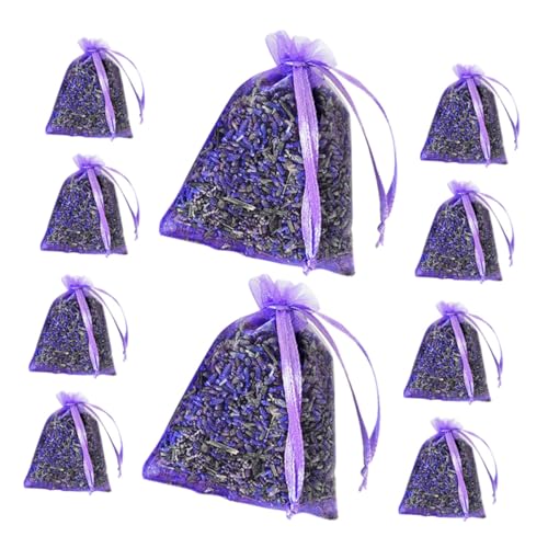 OSOLADY 10Stücke Teiliges Lavendelsäckchen Duftende Taschen für Schrank Auto und Büro zur Geruchsbeseitigung und Dekoration mit Getrockneten Blumen OSOLADY 10Stücke Teiliges Lavendelsäckchen Duftende Taschen für Schrank Auto und Büro zur Geruchsbeseitigung und Dekoration mit Getrockneten Blumen von OSOLADY