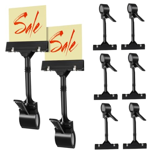 OSOLADY 10Stücke Teiliges Preisschilderhalter Clip Für Werbung Produktanzeigen Transparent Einfach Zu Installieren Für Geschäfte Supermärkte OSOLADY 10Stücke Teiliges Preisschilderhalter Clip Für Werbung Produktanzeigen Transparent Einfach Zu Installieren Für Geschäfte Supermärkte von OSOLADY