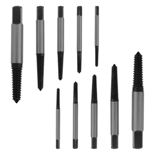 OSOLADY 10Stücke Teiliges Schraubenausdreher Set Effektives Werkzeug zum Entfernen Beschädigter Schrauben und für Reparaturen und Montage Platzsparend und Langlebig OSOLADY 10Stücke Teiliges Schraubenausdreher Set Effektives Werkzeug zum Entfernen Beschädigter Schrauben und für Reparaturen und Montage Platzsparend und Langlebig von OSOLADY