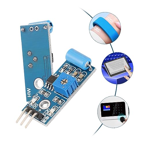 OSOLADY 10Stücke Vibration Sensor Modul Geschlossen Alarmmodul für Intelligente Autos Diebstahlalarm Erdbebenalarm Hochsensibler Vibrationsschalter OSOLADY 10Stücke Vibration Sensor Modul Geschlossen Alarmmodul für Intelligente Autos Diebstahlalarm Erdbebenalarm Hochsensibler Vibrationsschalter von OSOLADY