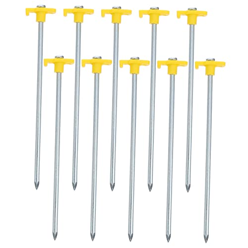 OSOLADY 10Stücke Zeltheringe Outdoor Verlängerte Erdnägel für Camping Stabiler Halt bei Wind für Zelte und Vordächer Robust und Einfach zu Verwenden OSOLADY 10Stücke Zeltheringe Outdoor Verlängerte Erdnägel für Camping Stabiler Halt bei Wind für Zelte und Vordächer Robust und Einfach zu Verwenden von OSOLADY