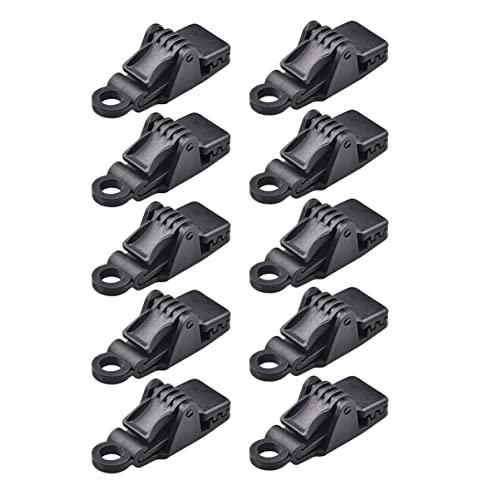 OSOLADY 10Stücke wasserdichte Zeltklemmen für Outdoor Camping Multifunktionale Planenclips zur Sicheren Befestigung von Zelten Abdeckungen OSOLADY 10Stücke wasserdichte Zeltklemmen für Outdoor Camping Multifunktionale Planenclips zur Sicheren Befestigung von Zelten Abdeckungen von OSOLADY