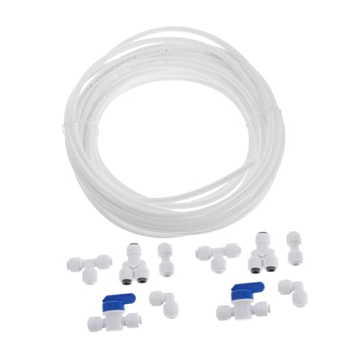 OSOLADY 11Stücke Teiliges Wasserfilter Zubehör Schlauchanschlüsse für Wasserfiltrationssysteme Schnelle Einfache DIY Installation Sicherheitsmaterialien OSOLADY 11Stücke Teiliges Wasserfilter Zubehör Schlauchanschlüsse für Wasserfiltrationssysteme Schnelle Einfache DIY Installation Sicherheitsmaterialien von OSOLADY