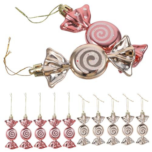 OSOLADY 12St weihnachtsdeko weihnachtsschmuck Kinder weihnachtsbaumlichter wihnachtsdeko Xmas Tree Decorations weihnchtsdeko Dekorationen für Weihnachtsfeiern Weihnachtsbaumschmuck Plastik von OSOLADY