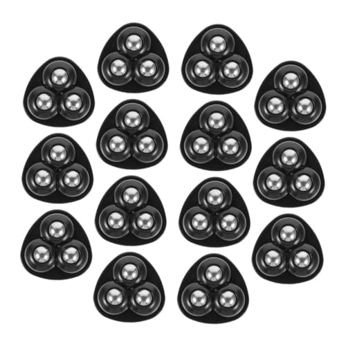 OSOLADY 14 Stck. klebrige Lenkrollen küchenrollen kitchen roll mit schwenken selbstklebende Rollen Minirollen klebrig auf Rädern Mini-Lenkräder für Kleingeräte kleines Kleberad Minirad Abs von OSOLADY