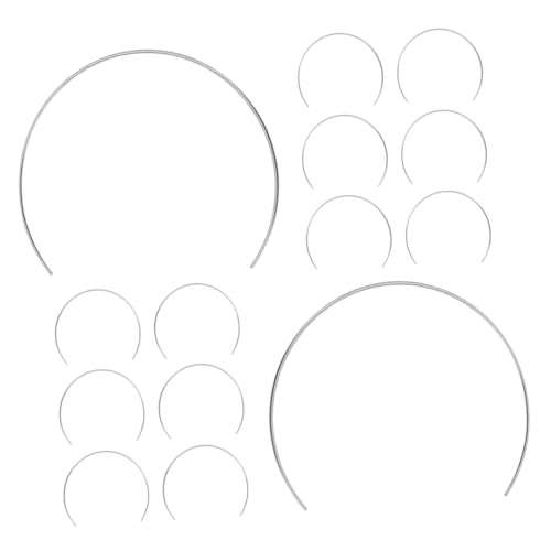 OSOLADY 15 Stück Metall-blumenreifen: 20 cm Große -bastelringe – Halbkreisrahmen Zur Herstellung Von Hochzeitskranz-, DIY- -wandbehang, Basteln OSOLADY 15 Stück Metall-blumenreifen: 20 cm Große -bastelringe – Halbkreisrahmen Zur Herstellung Von Hochzeitskranz-, DIY- -wandbehang, Basteln von OSOLADY