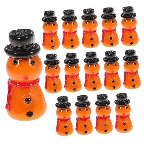 OSOLADY 15pcs Weihnachtsglasperlen Entzückend Geformte Perlen Schmuckzubehör Zufällig Stil von OSOLADY