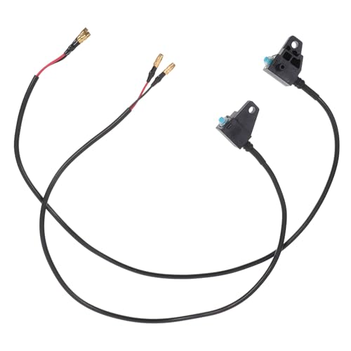 OSOLADY 1Paar Wasserdichter Bremslichtschalter für Motorräder Hochwertige Pedal Bremsschalter mit Kabel Links und Rechts Motorradzubehör für Sicheres Fahren und Einfache OSOLADY 1Paar Wasserdichter Bremslichtschalter für Motorräder Hochwertige Pedal Bremsschalter mit Kabel Links und Rechts Motorradzubehör für Sicheres Fahren und Einfache von OSOLADY