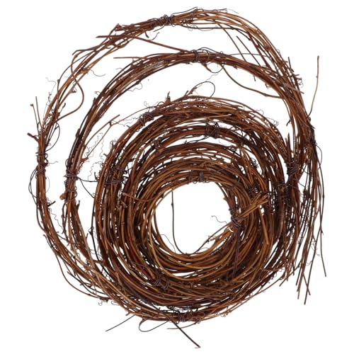 OSOLADY Zweiggirlande aus Gewebtem Rattan 4,6m Schlangenförmiger Selbstgemacht Kranz für Heimdekoration Vielseitig Einsetzbar für Feste Hochzeiten Blumenläden OSOLADY Zweiggirlande aus Gewebtem Rattan 4,6m Schlangenförmiger Selbstgemacht Kranz für Heimdekoration Vielseitig Einsetzbar für Feste Hochzeiten Blumenläden von OSOLADY