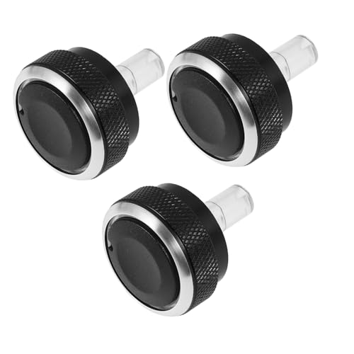 OSOLADY 1Satz Auto Klimaanlage Drehknopf Teilig Schwarzer Schalter für Einfache Installation Verbessert Aussehen Haptik Des Innenraums OSOLADY 1Satz Auto Klimaanlage Drehknopf Teilig Schwarzer Schalter für Einfache Installation Verbessert Aussehen Haptik Des Innenraums von OSOLADY