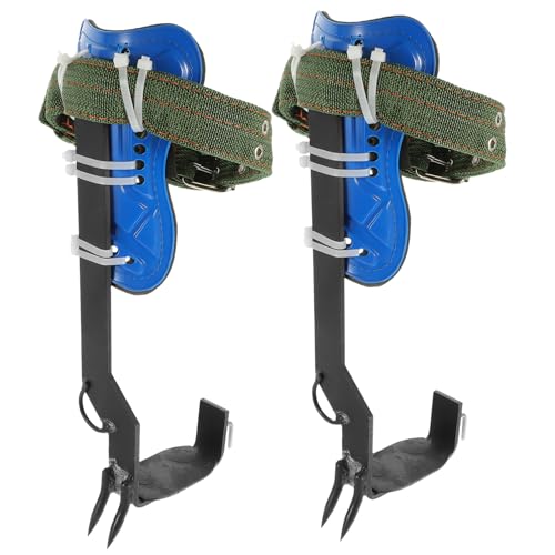 OSOLADY 1Satz Baumkletterspikes Robuste Kletterausrüstung Baumkletterschuhe für Sicheres für Baumgrößen Langlebig Transportieren OSOLADY 1Satz Baumkletterspikes Robuste Kletterausrüstung Baumkletterschuhe für Sicheres für Baumgrößen Langlebig Transportieren von OSOLADY