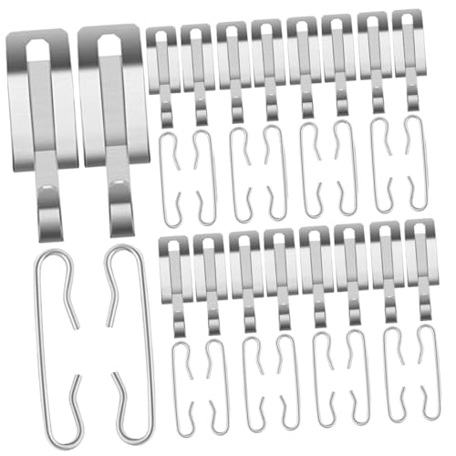 OSOLADY 1Satz Dachheizungskabelklemmen mit Haken Klammern Abstandshalter für Heizkabel Einfache Installation für Dachrinnen Dächer Robust OSOLADY 1Satz Dachheizungskabelklemmen mit Haken Klammern Abstandshalter für Heizkabel Einfache Installation für Dachrinnen Dächer Robust von OSOLADY