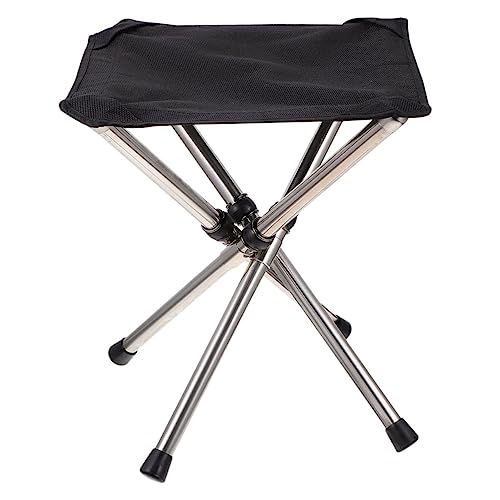OSOLADY 1Satz Faltbarer Angelstuhl Ultraleichter Tragbarer Campingstuhl für Outdoor Aktivitäten für Angeln Grillen und Reisen mit Langer OSOLADY 1Satz Faltbarer Angelstuhl Ultraleichter Tragbarer Campingstuhl für Outdoor Aktivitäten für Angeln Grillen und Reisen mit Langer von OSOLADY