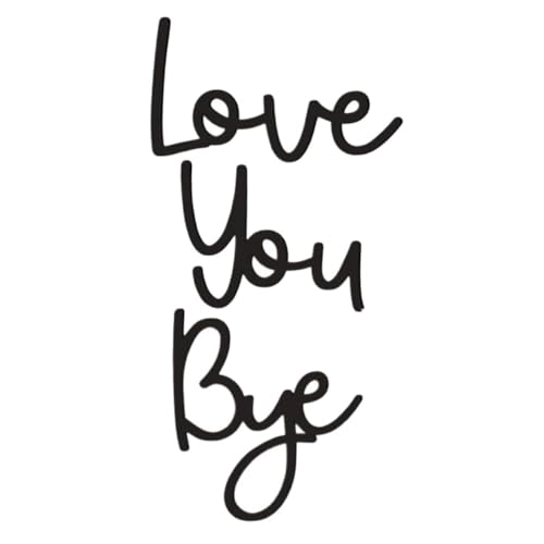 OSOLADY 1Satz Holz Wandschild Love You Bye Einzigartige Handgefertigte Wanddekoration aus Massivem Kiefernholz für Schlafzimmer und Wohnzimmer Stilvolles Boho Deko Element für Zuhause OSOLADY 1Satz Holz Wandschild Love You Bye Einzigartige Handgefertigte Wanddekoration aus Massivem Kiefernholz für Schlafzimmer und Wohnzimmer Stilvolles Boho Deko Element für Zuhause von OSOLADY