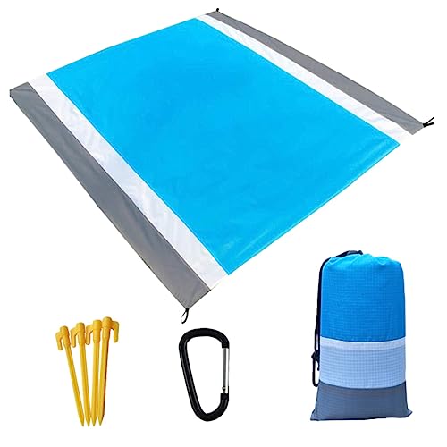 OSOLADY 1Satz wasserdichte Picknickdecke Tragbare Stranddecke TPU Beschichtung Befestigungsclips für Camping Strand und Outdoor Aktivitäten OSOLADY 1Satz wasserdichte Picknickdecke Tragbare Stranddecke TPU Beschichtung Befestigungsclips für Camping Strand und Outdoor Aktivitäten von OSOLADY