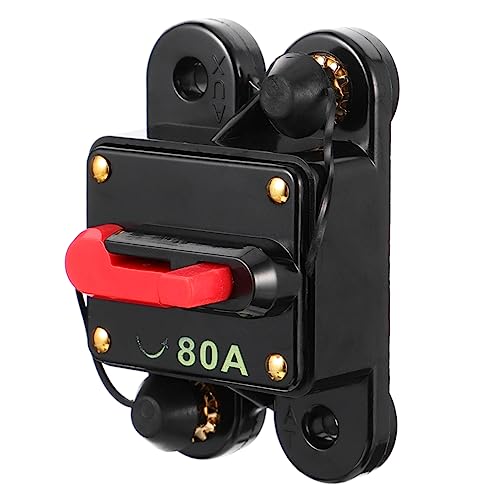 OSOLADY 1Stück Auto Resettable Sicherungshalter für Audio Leistungsstarker Stromversorgungsschalter mit Selbstwiederherstellung Kompakt und Sicher für Kfz Anwendungen OSOLADY 1Stück Auto Resettable Sicherungshalter für Audio Leistungsstarker Stromversorgungsschalter mit Selbstwiederherstellung Kompakt und Sicher für Kfz Anwendungen von OSOLADY