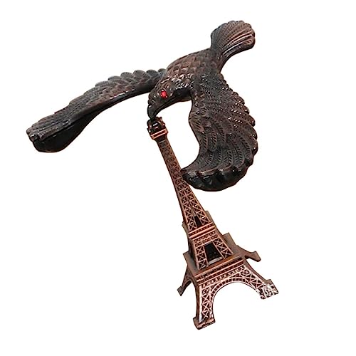 OSOLADY 1Stück Kreative Balance Schwerkraft Schmuck Dekoration für Home Office Rotbraun für Regal Weinregal Perfektes für Anlässe von OSOLADY