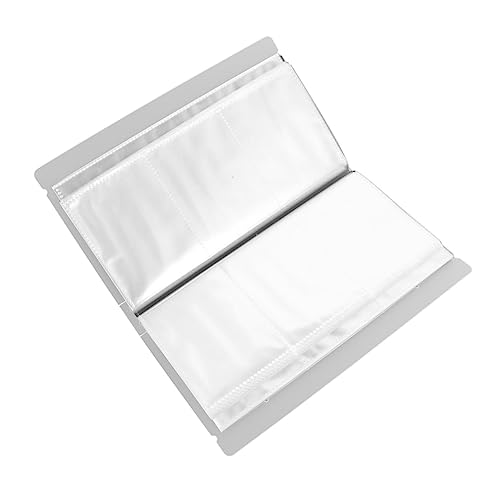 OSOLADY 1Stück Kreatives Transparentes Aufbewahrungsalbum für Postkarten und Flugtickets Robust Leicht Schutz Präsentation Ihrer Sammlungen von OSOLADY