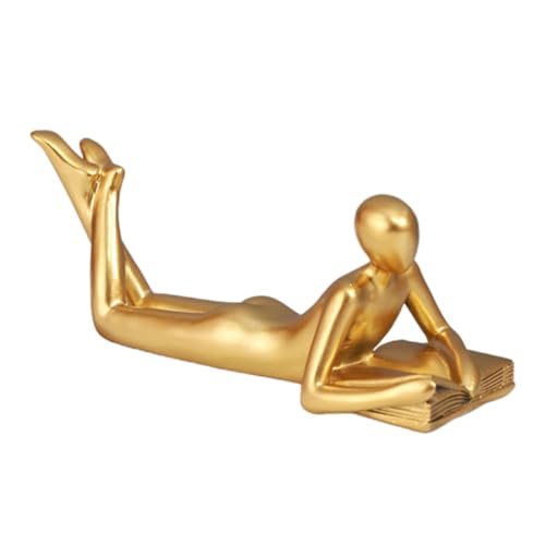 OSOLADY 1Stück Leser Skulptur aus Harz Abstrakte Tischdekoration für Wohnzimmer Büro oder Schreibtisch Minimalistisches Design Langlebig und Vielseitig Einzigartiges Wohnaccessoire OSOLADY 1Stück Leser Skulptur aus Harz Abstrakte Tischdekoration für Wohnzimmer Büro oder Schreibtisch Minimalistisches Design Langlebig und Vielseitig Einzigartiges Wohnaccessoire von OSOLADY