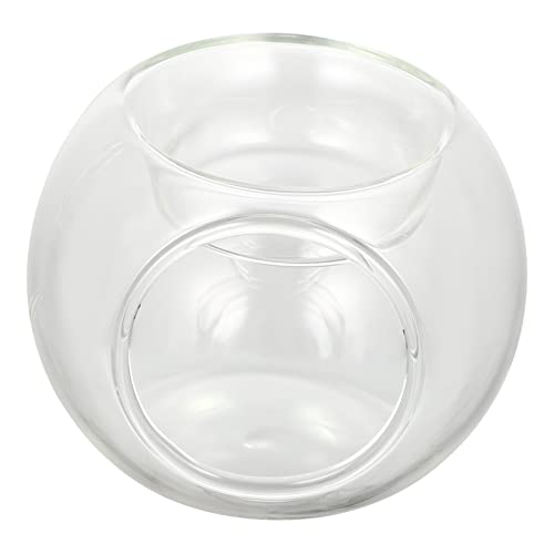 OSOLADY 1Stück Mini Glaskugel Kerzenhalter Kreativer Dekorativer Kerzenständer aus Hochwertigem für Tischdeko und Passend für Stabkerzen OSOLADY 1Stück Mini Glaskugel Kerzenhalter Kreativer Dekorativer Kerzenständer aus Hochwertigem für Tischdeko und Passend für Stabkerzen von OSOLADY