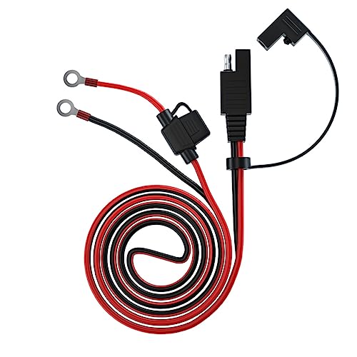 OSOLADY 1Stück Ot zu Sae Terminal Kabelbaum mit Sicherung für Solar Batterien Verlängerungskabel für Motorradbatterien Ringterminal Kabel für Stromversorgung OSOLADY 1Stück Ot zu Sae Terminal Kabelbaum mit Sicherung für Solar Batterien Verlängerungskabel für Motorradbatterien Ringterminal Kabel für Stromversorgung von OSOLADY