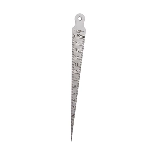 OSOLADY 1Stück Weld Inspection Gauge Schweißtiefe Doppelseitiges Messwerkzeug für Präzise Schweißprüfungen für Mechanisches Debugging Maschinenreparatur OSOLADY 1Stück Weld Inspection Gauge Schweißtiefe Doppelseitiges Messwerkzeug für Präzise Schweißprüfungen für Mechanisches Debugging Maschinenreparatur von OSOLADY
