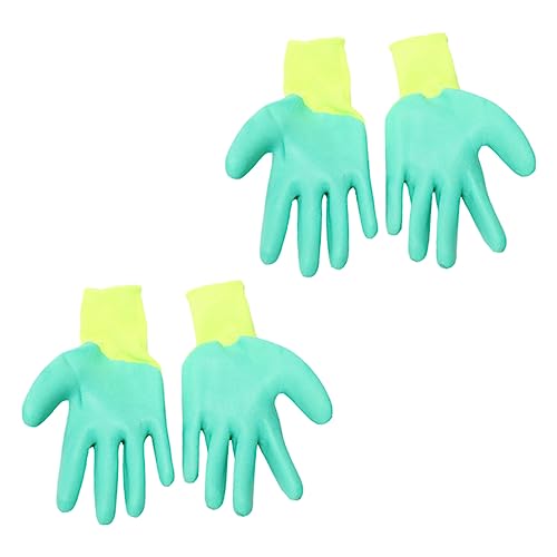 OSOLADY 2 Paare Bissfeste Gummihandschuhe für Haustierpflege Biss Handschuhe für Kleintiere Wie Hamster und Robuste Schutz Handschuhe für Sicheres Training und Umgang mit Tieren OSOLADY 2 Paare Bissfeste Gummihandschuhe für Haustierpflege Biss Handschuhe für Kleintiere Wie Hamster und Robuste Schutz Handschuhe für Sicheres Training und Umgang mit Tieren von OSOLADY