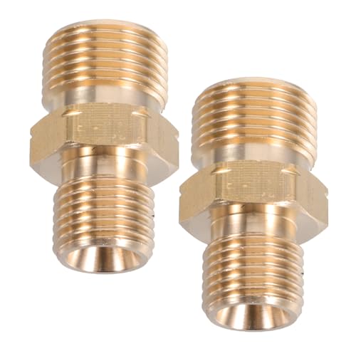 OSOLADY 2 STÜCK Teiliges Messing Gasgewinde Adapter Außengewinde zu Innengewinde Zuverlässiger Gewindewandler für Industrielle Gasleitungen Schnelle und Sichere Installation OSOLADY 2 STÜCK Teiliges Messing Gasgewinde Adapter Außengewinde zu Innengewinde Zuverlässiger Gewindewandler für Industrielle Gasleitungen Schnelle und Sichere Installation von OSOLADY