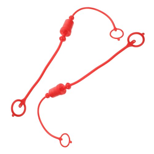 OSOLADY 2 Sätze Hydraulik Staubschutzkappen und Abdeckstopfen mit Integriertem Sicherungsring für Schnellkupplungen Langlebiger Schutz vor Staub und Verschmutzung Einfache Montage von OSOLADY