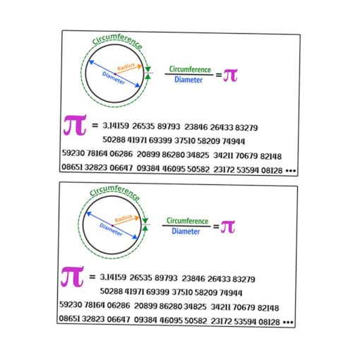 OSOLADY 2 Sätze Pi-wandaufkleber Wandbilder Wandtattoos Abziehbilder Kunst Entfernbarer Aufkleber Wandtattoo Aufkleber Selbstklebende Wandaufkleber Wanddekor Aufkleber Pvc OSOLADY 2 Sätze Pi-wandaufkleber Wandbilder Wandtattoos Abziehbilder Kunst Entfernbarer Aufkleber Wandtattoo Aufkleber Selbstklebende Wandaufkleber Wanddekor Aufkleber Pvc von OSOLADY