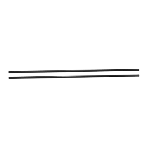 OSOLADY 2 Stück Carbonfaserrohre Verschwundene Oberflächenrohre DIY Heckfaser Carbon Heckrohre Verschwundene Rohre Carbonrohre Heck Carbonrohre Oberfläche Carbonfaser von OSOLADY