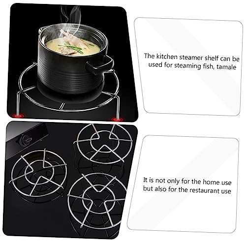 OSOLADY 2 Stück Dämpfeinsatz Küchensteamer Rost Rostfrei Langlebig Praktisch für Gemüse Dämpfen Haushalts Dämpfständer Vielseitig und Leicht zu Reinigen OSOLADY 2 Stück Dämpfeinsatz Küchensteamer Rost Rostfrei Langlebig Praktisch für Gemüse Dämpfen Haushalts Dämpfständer Vielseitig und Leicht zu Reinigen von OSOLADY