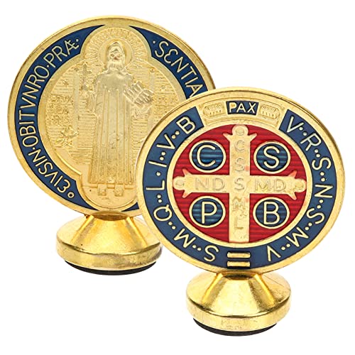 OSOLADY 2stücke Kreuz Ornament Einzigartige Religiöse Dekoration Für Zuhause Und Büro Retro Design Für Weihnachtsfeiern Und Kirchenanlässe von OSOLADY