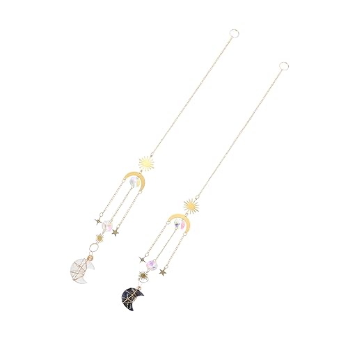 OSOLADY 2 Stück Kristallpendellanzeige hängend Wohnkultur Lüfter Kristalle Lichterkette zieht Deckenventilator Ziehkette Ersatz Fan-Pull-Kettenanhänger Kristallstein OSOLADY 2 Stück Kristallpendellanzeige hängend Wohnkultur Lüfter Kristalle Lichterkette zieht Deckenventilator Ziehkette Ersatz Fan-Pull-Kettenanhänger Kristallstein von OSOLADY