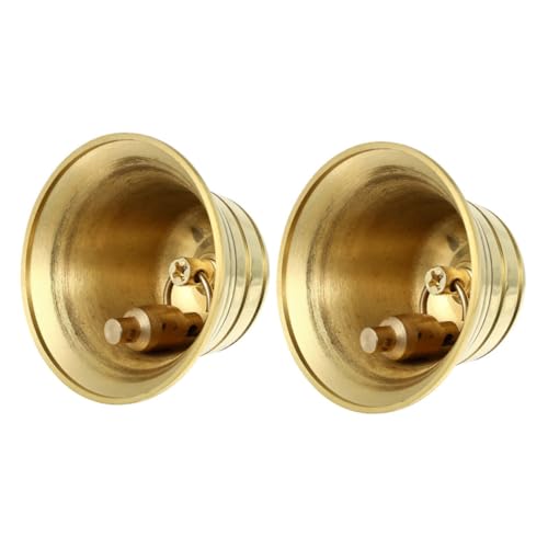OSOLADY 2 Stück Kupferglockenanhänger Glockenspiel Weihnachten bastelzeug dekorative Kupferglocke schlusselketten Glockenanhänger für die Schmuckherstellung Schmuck Glockenanhänger Golden OSOLADY 2 Stück Kupferglockenanhänger Glockenspiel Weihnachten bastelzeug dekorative Kupferglocke schlusselketten Glockenanhänger für die Schmuckherstellung Schmuck Glockenanhänger Golden von OSOLADY