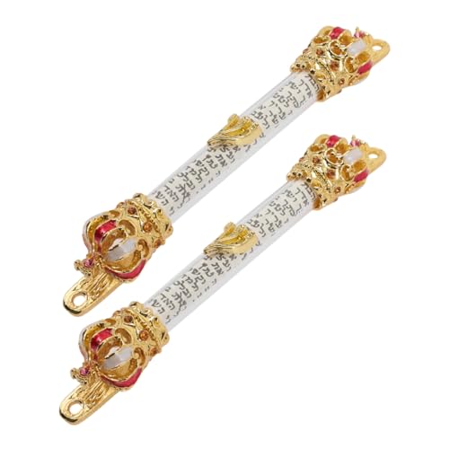 OSOLADY 2 Stück Metall Mezuzah Jüdische Segensschriftrolle für Tür Religiöses zur Chanukka und Einweihung Kulturelle und Spirituelle Dekoration OSOLADY 2 Stück Metall Mezuzah Jüdische Segensschriftrolle für Tür Religiöses zur Chanukka und Einweihung Kulturelle und Spirituelle Dekoration von OSOLADY