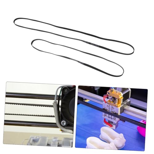 OSOLADY 2 Stück Teiliges Closed Loop Zahnriemen aus Flexiblem Gummi für Drucker mit Hoher Präzision und Effizienz Geeignet für Steppermotor Synchronriemen Langlebig und Kompakt OSOLADY 2 Stück Teiliges Closed Loop Zahnriemen aus Flexiblem Gummi für Drucker mit Hoher Präzision und Effizienz Geeignet für Steppermotor Synchronriemen Langlebig und Kompakt von OSOLADY