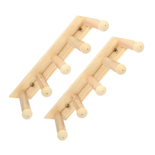 OSOLADY 2 Stück Teiliges Katzen Wandregal aus Natürlichem Holz Katzenkletterleiter Platzsparende Katzenwandmöbel für Sicheres Klettern für Verspielte Wohnungskatzen OSOLADY 2 Stück Teiliges Katzen Wandregal aus Natürlichem Holz Katzenkletterleiter Platzsparende Katzenwandmöbel für Sicheres Klettern für Verspielte Wohnungskatzen von OSOLADY
