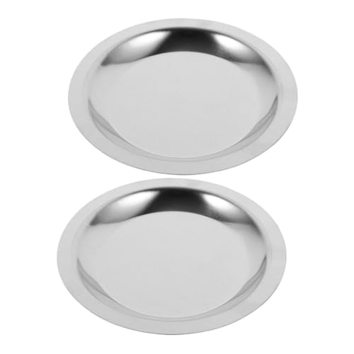 OSOLADY 2 Stück Weinglas Untersetzer Teilig Langlebig Vielseitig Einsetzbar Pflegeleicht Rundes Design für Weinflaschen Schutz für Tisch und Wohnzimmerdeko von OSOLADY