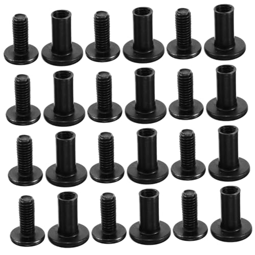 OSOLADY 20 Satz Schraubenmutterklemme Sechskantschrauben Möbelstützschrauben Schraubensätze Polklemmen-Hardware Befestigungselemente Für Schränke Bettbeschläge Rundkopfschraube Eisen Black OSOLADY 20 Satz Schraubenmutterklemme Sechskantschrauben Möbelstützschrauben Schraubensätze Polklemmen-Hardware Befestigungselemente Für Schränke Bettbeschläge Rundkopfschraube Eisen Black von OSOLADY