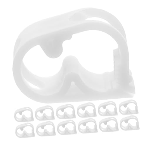 OSOLADY 20 Stück Schlauchschellen, Labor-quetschventil, Kunststoff-rohrschellen, Rohrclip, Absperrschlauchschellen, 1/4" - 1/2" Einstellbare Durchflusskontrollclips OSOLADY 20 Stück Schlauchschellen, Labor-quetschventil, Kunststoff-rohrschellen, Rohrclip, Absperrschlauchschellen, 1/4" - 1/2" Einstellbare Durchflusskontrollclips von OSOLADY