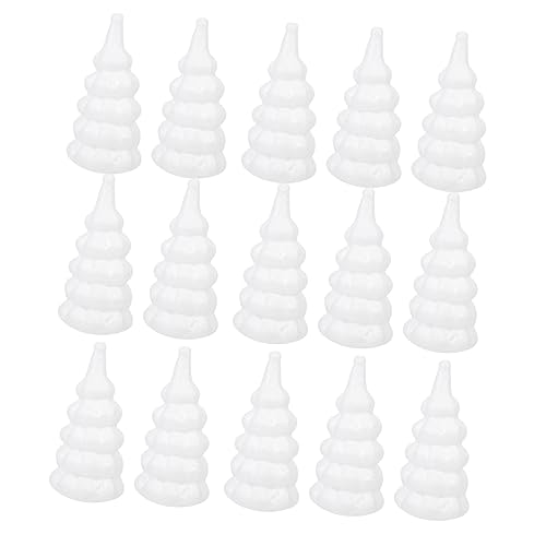 OSOLADY 20 Stücke Foam Weihnachtsbäume Weißer Polystyrol-Kunst Liefert DIY Dekoration Baummodelle OSOLADY 20 Stücke Foam Weihnachtsbäume Weißer Polystyrol-Kunst Liefert DIY Dekoration Baummodelle von OSOLADY