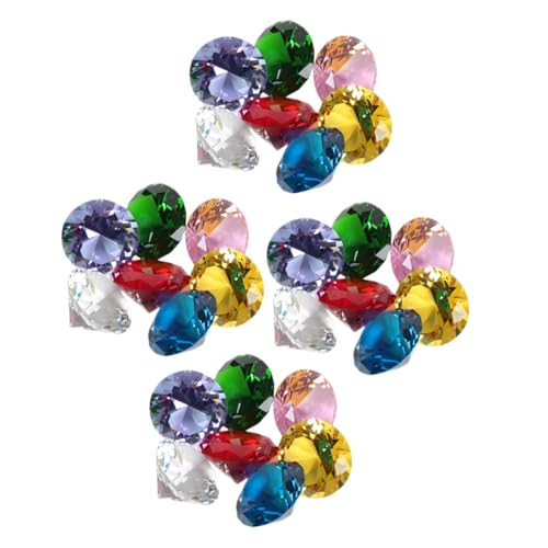 OSOLADY 200Stücke Shiny Edelsteine Kunst Diamanten für Dekoration Hochzeiten und Schmuckspiele Mischfarben Glänzende Oberfläche für Romantische OSOLADY 200Stücke Shiny Edelsteine Kunst Diamanten für Dekoration Hochzeiten und Schmuckspiele Mischfarben Glänzende Oberfläche für Romantische von OSOLADY