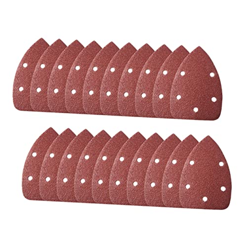 OSOLADY 20Stücke Dreiecksschleifpads Selbstklebend Körnung für Metallbearbeitung für Möbelpolierung mit Haken Schlaufenbefestigung OSOLADY 20Stücke Dreiecksschleifpads Selbstklebend Körnung für Metallbearbeitung für Möbelpolierung mit Haken Schlaufenbefestigung von OSOLADY